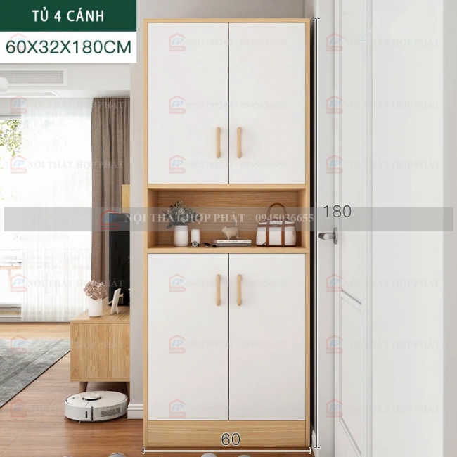 Tủ Giầy Hiện Đại Gỗ TGG026